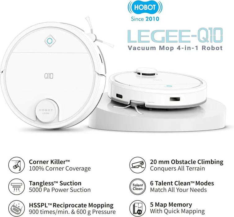 Hobot LEGEE-Q10 Robot Vacuum Cleaner & Mop